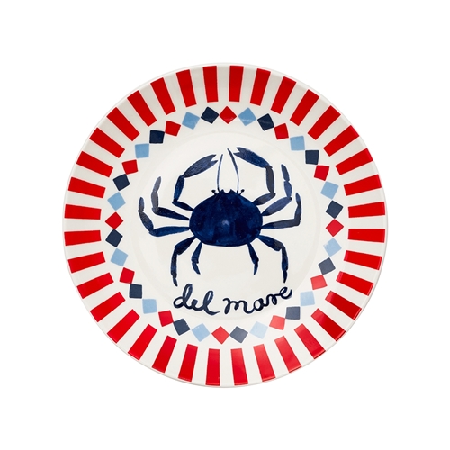 Porto Nautilus Side Plate 20cm Del Mare