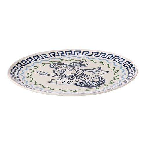Porto Nautilus Round Serving Platter 32cm Siren