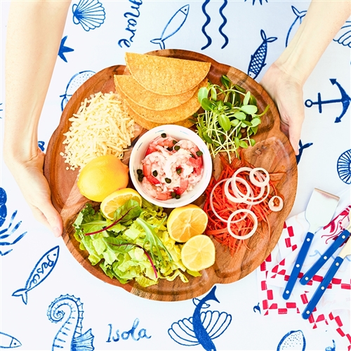 Porto Cleo Chip and Dip Platter 36.8cm