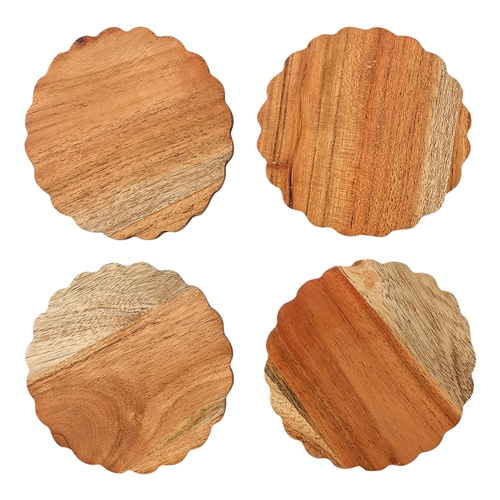 Porto Cleo Set of 4 Round Coasters 10cm