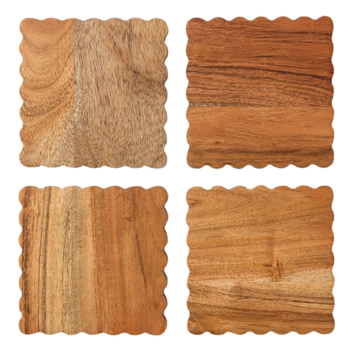 Porto Cleo Set of 4 Square Coasters 10cm