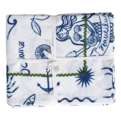 Porto Nautilus Table Cloth 230cm Siren