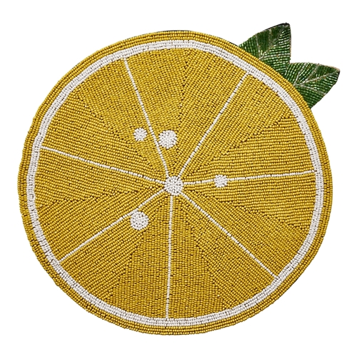 Porto Limone Beaded Placemat 36cm