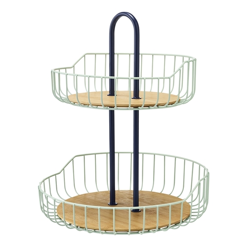 Porto Bon Bon 2 Tier Fruit Bowl 40cm