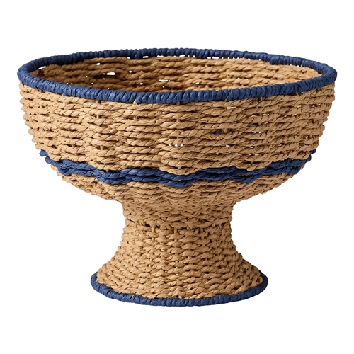 Cori Footed Bowl 28cm Navy