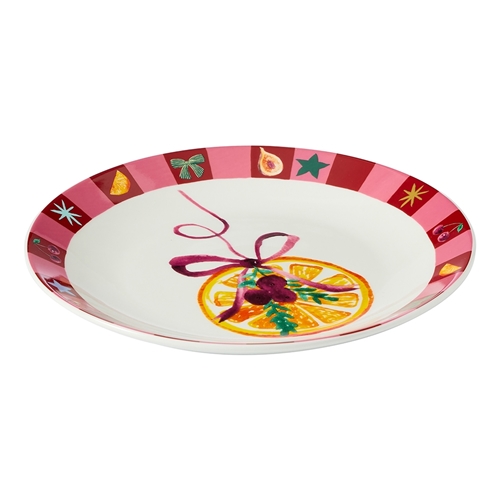 Porto 'Tis The Season Side Plate 20cm Clementine