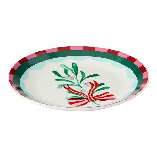Porto 'Tis The Season Side Plate 20cm Mistletoe
