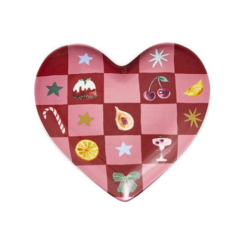 Porto 'Tis The Season Heart Plate 14cm
