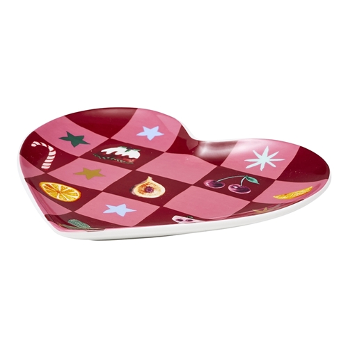 Porto 'Tis The Season Heart Plate 14cm