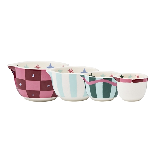 Porto 'Tis The Season Set of 4 Measuring Cups