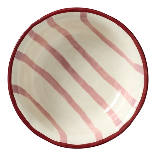 Porto Sable Serving Bowl 25cm Raspberry