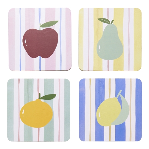 Porto Gia Set of 4 Coasters 10cm
