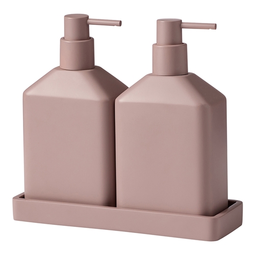 Porto Astoria Double Dispenser With Tray 500ml Dusk