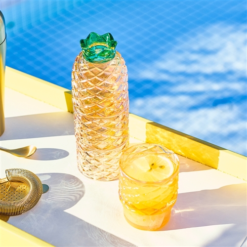 Porto Pina Set of 4 Pineapple Tumblers 280ml