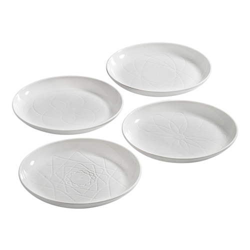 Symphony Spiro Tapas Plate 15cm Set 4