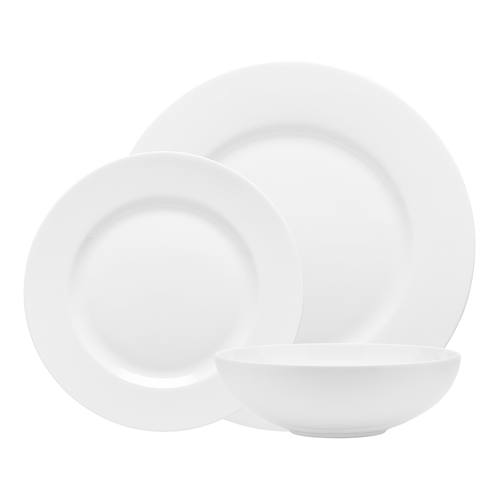 EC16011 Ecology Canvas 12 Piece Dinner Set Rim CWM Homewares
