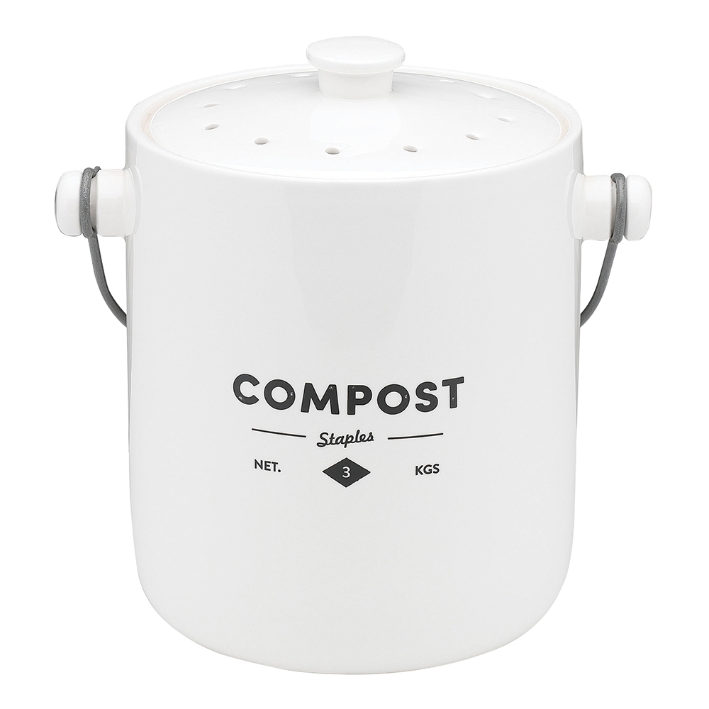 ec47210 - ecology staples foundry compost bin with handle