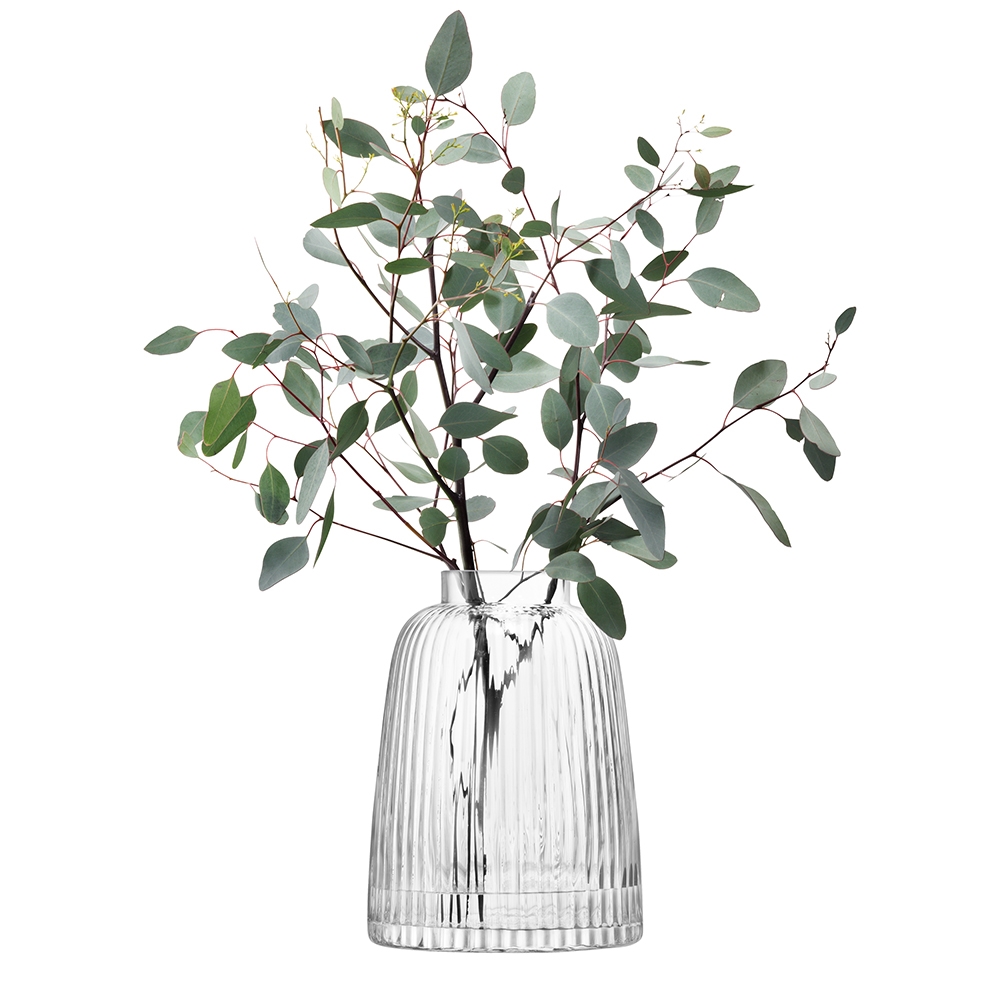 LSA10093 LSA Pleat Clear Vase H26cm CWM Homewares