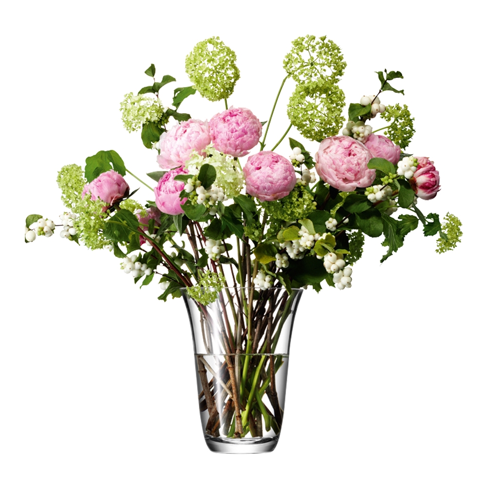 LSA653 LSA Flower Open Bouquet Vase 23cm CWM Homewares