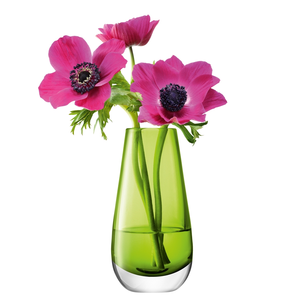 Lsa Flower Colour Bud Vase Lime 14Cm Glass In Green 5012548502002 eBay